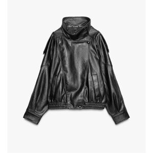 Zara Black Faux Leather jacket 4341/742/800